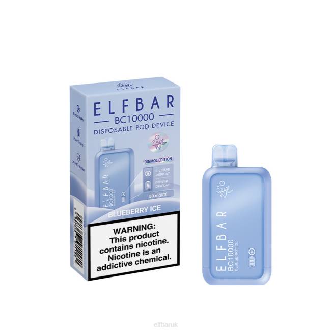 ELFBAR Best Flavor Disposable Vape BC10000 Top Sale Blueberry Ice BN2D13