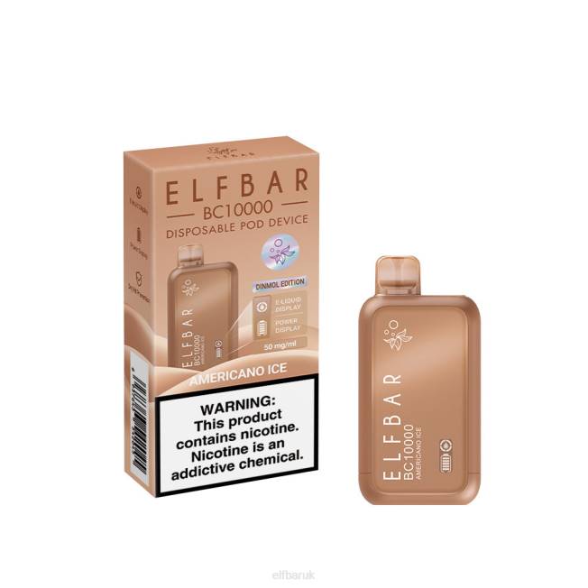 ELFBAR Disposable Vape New BC10000 10000Puffs Americano Ice BN2D47