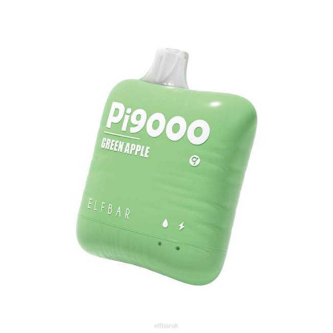 ELFBAR Pi9000 Disposable Vape 9000 Puffs Green Apple BN2D110