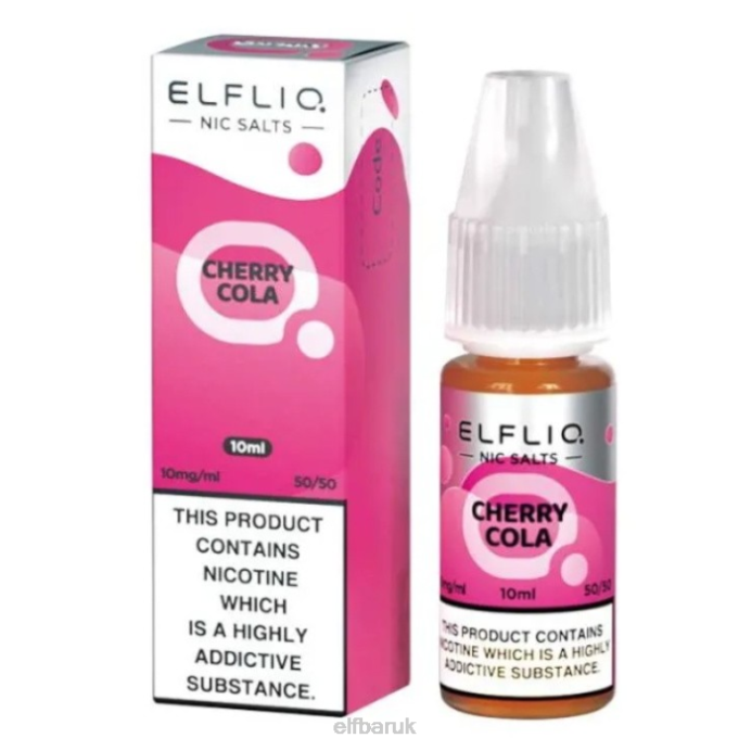 ELFBAR ElfLiq Nic Salts - Cherry Cola - 10ml-10 mg/ml DN42196