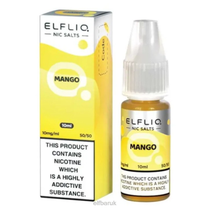 ELFBAR ElfLiq Nic Salts - Mango - 10ml-10 mg/ml DN42188