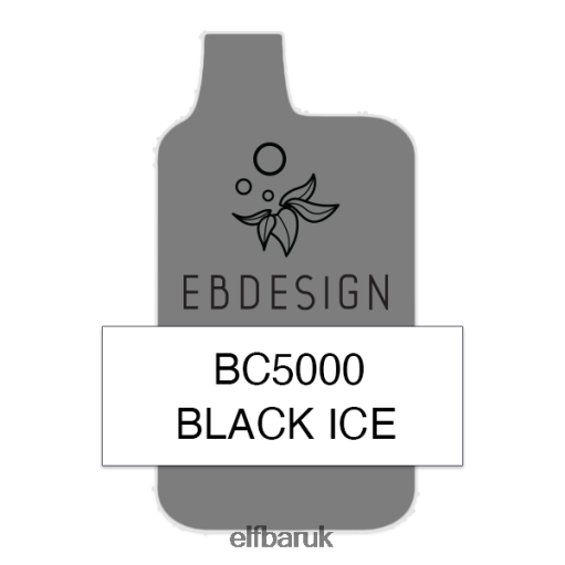 ELFBAR Black Ice 5000 Consumer - Single Z6F656